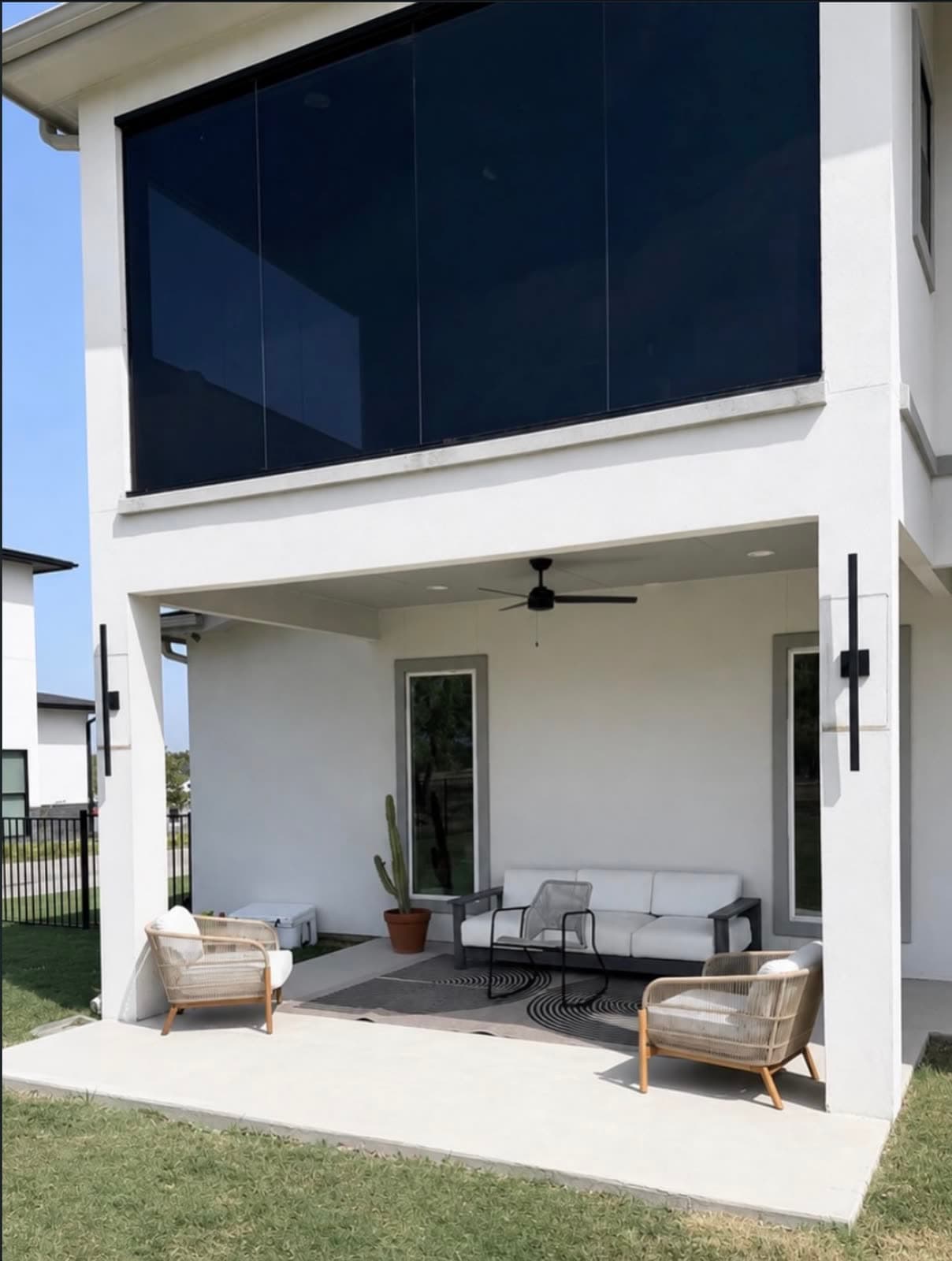 Modern Rear Elevation