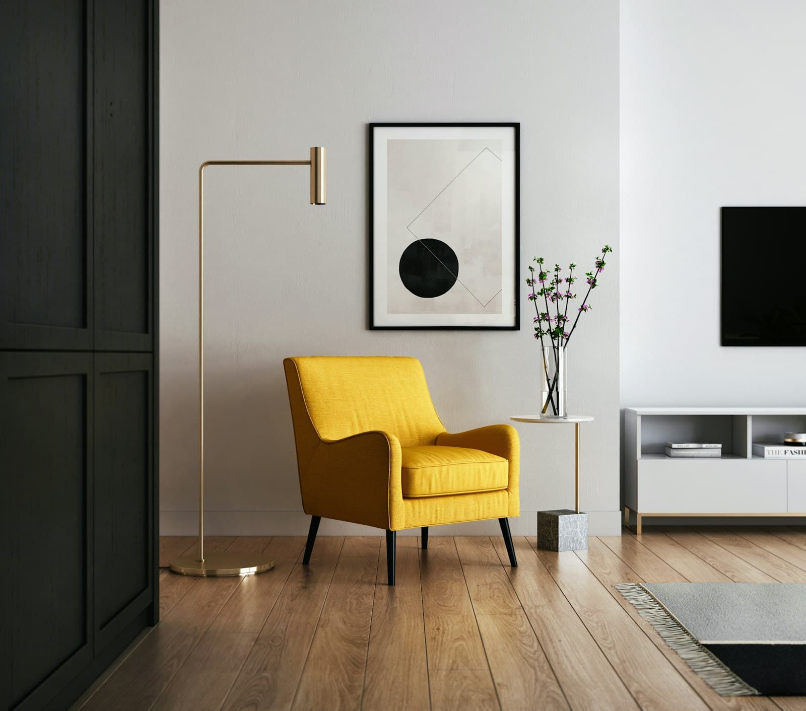 A considered interior detail reflecting Solefly's philosophy